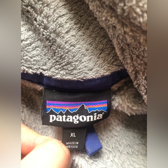 Patagonia Women's Re-Tool Gray Pockets Snap T Pullover Jacket Size XL - Picture 6 of 13